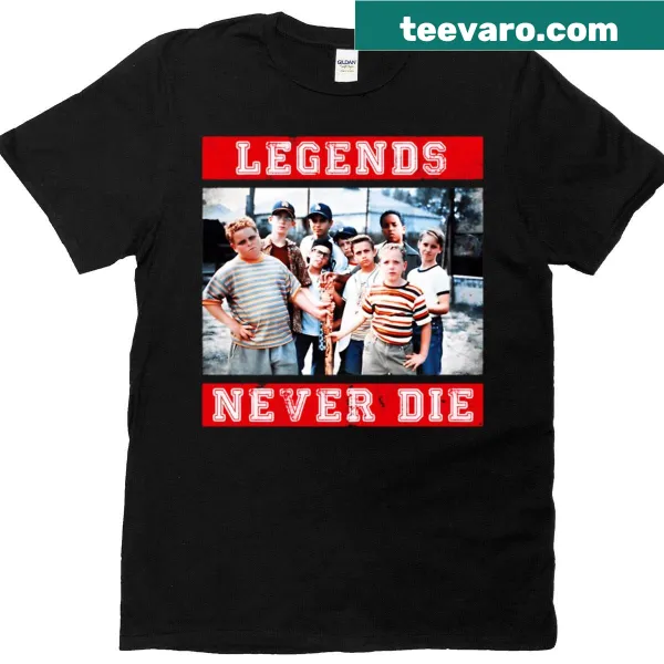 Vintage t-shirt for kids featuring retro baseball movie graphics