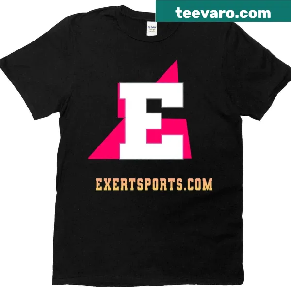 Sporty design with brand logo on T-shirt