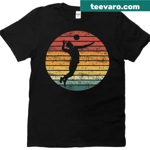 T-shirt for volleyball players and fans with clear messaging