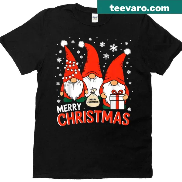 Funny gnome design for Christmas with playful graphics