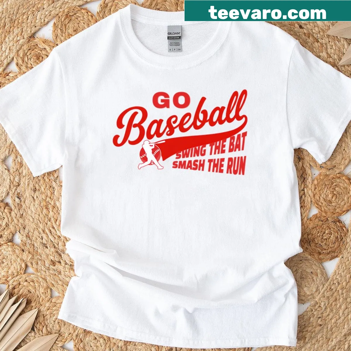 Funny retro basketball-themed t-shirt with playful graphics — on a men's t-shirt