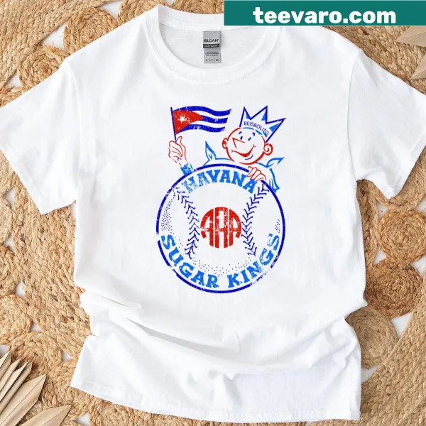 Illustration of Havana Sugar Kings on a vintage T-shirt