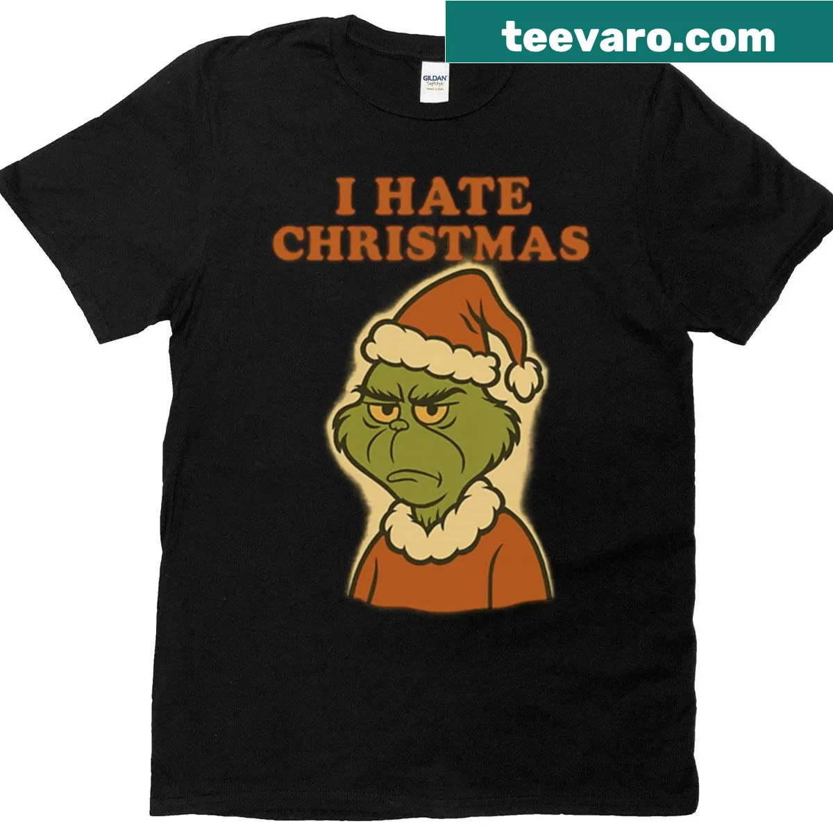 Witty holiday-themed typography on a Holiday Spirit T-shirt — on a men's t-shirt