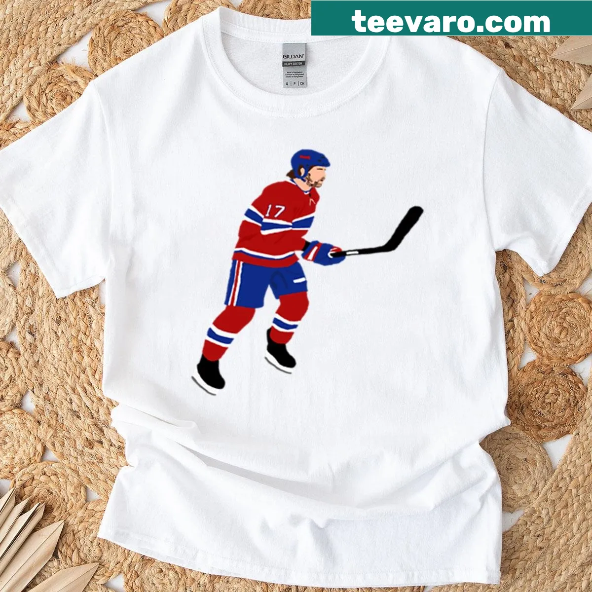 Bold typography design featuring Josh Anderson on a T-shirt — on a men's t-shirt
