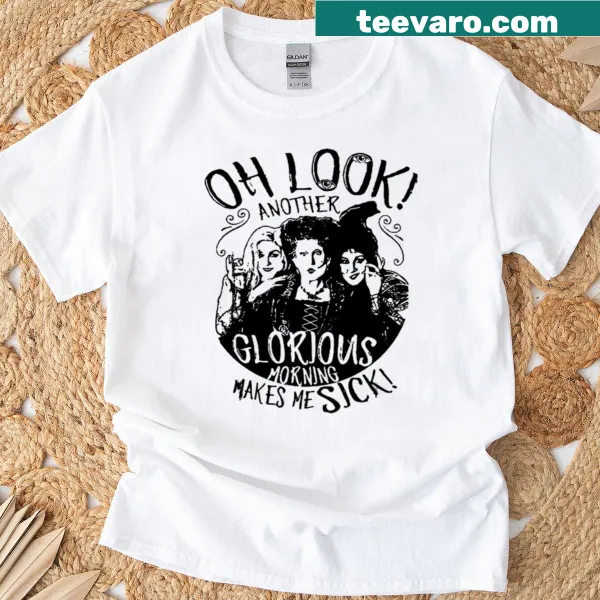 Vintage Halloween shirt with funny witch graphic