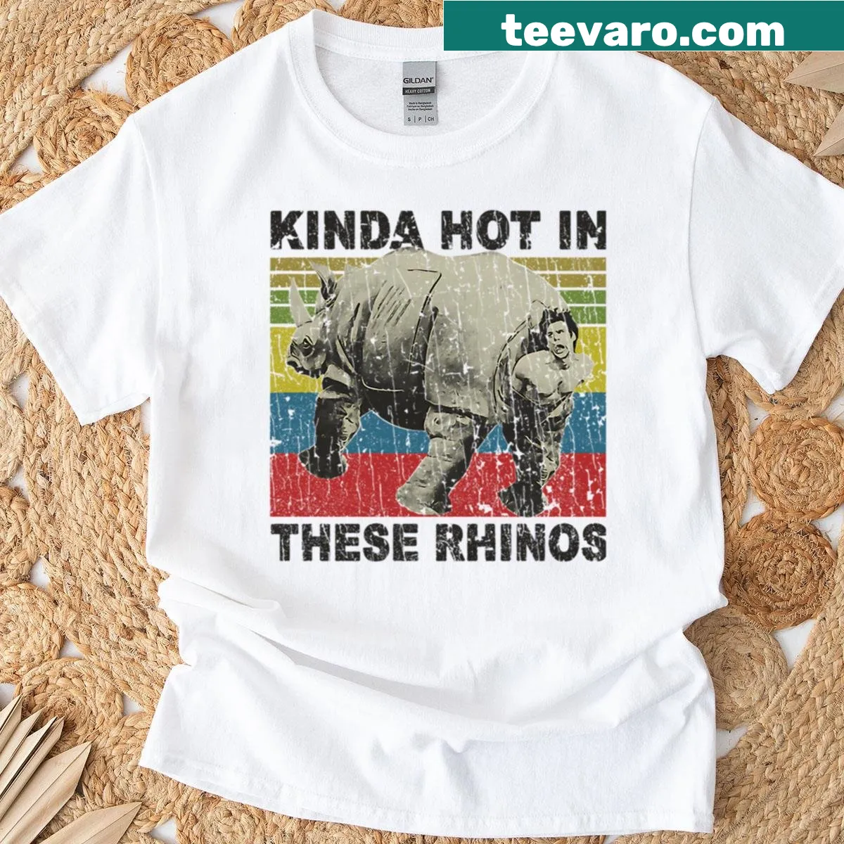 Vintage-style t-shirt showcasing a playful movie drama and comedy graphic — on a men's t-shirt