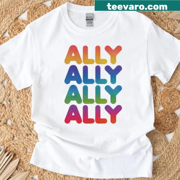 Funny raccoon graphic T-shirt for Pride Month