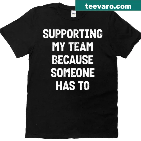 Sarcastic sports T-shirt with humorous text