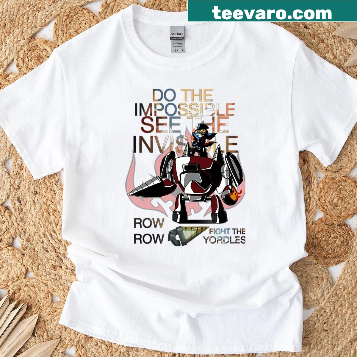 Vintage comedy movie cartoon t-shirt with playful graphics — on a men's t-shirt