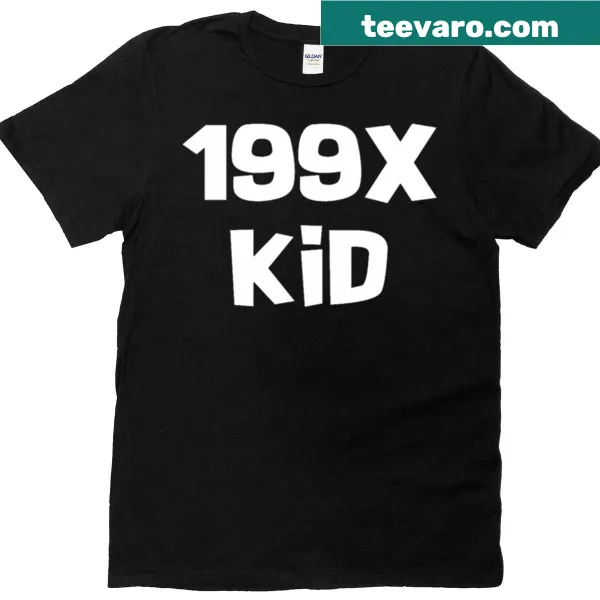 Fun t-shirt for kids celebrating the 1990s culture