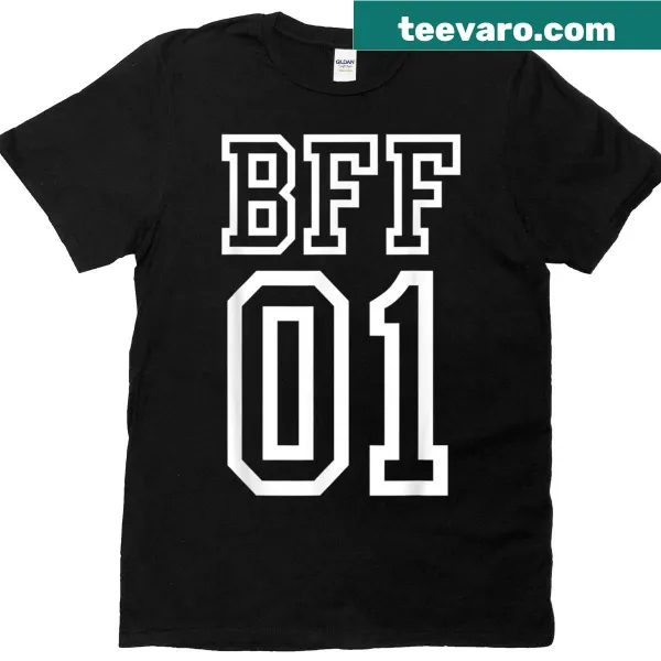 Sentimental typography design celebrating best friends