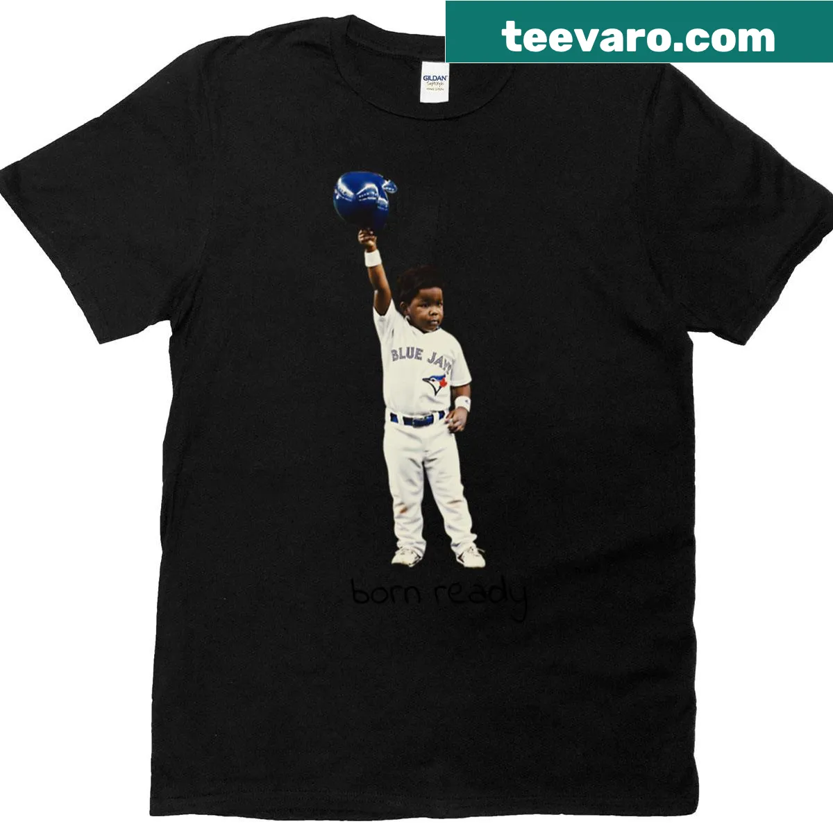 Illustrated Bo Bichette and Vladimir Guerrero on a t-shirt — on a men's t-shirt
