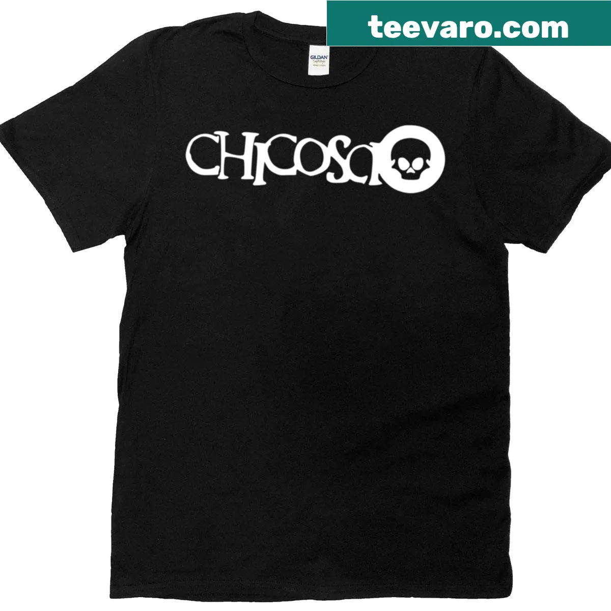Chicosci HD logo T-shirt for fans of the band — on a men's t-shirt