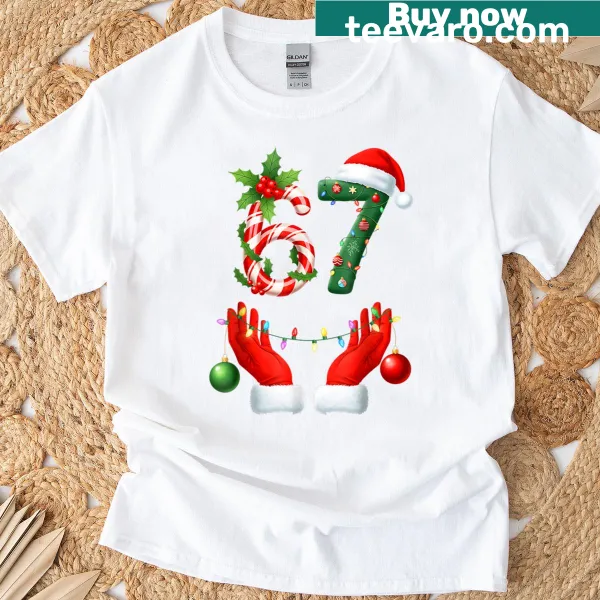 Nostalgic Christmas meme t-shirt with Gen Alpha slang