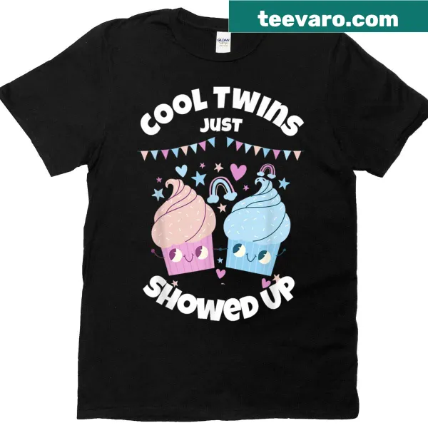 Cute twin-themed t-shirt for siblings