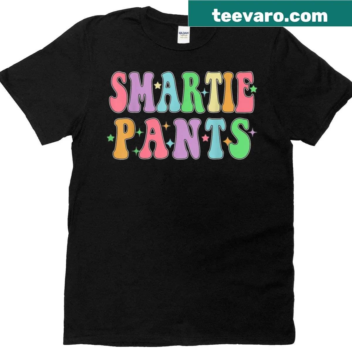 Cartoon character of Little Miss Smarty Pants for Halloween — on a men's t-shirt