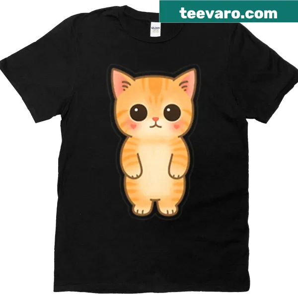 Funny meme cat illustration t-shirt