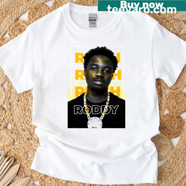 American Tour T-shirt for Fourpor Rap Roddy