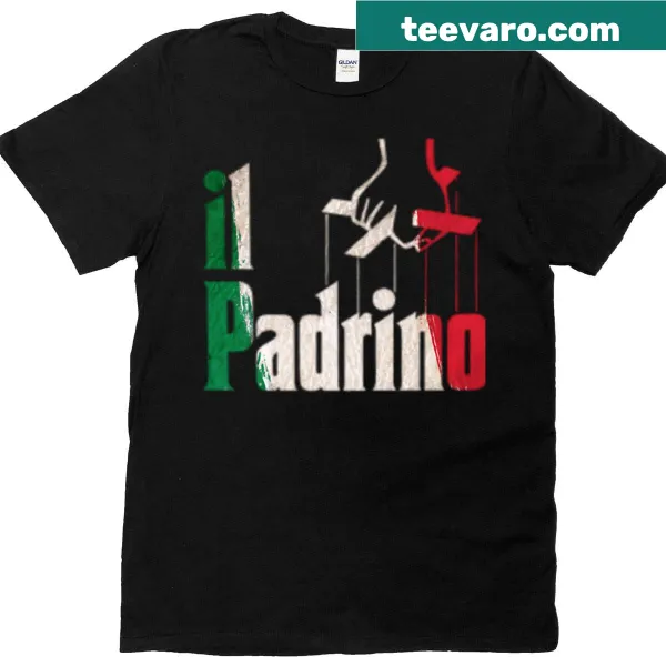 The Godfather themed t-shirt honoring classic cinema.