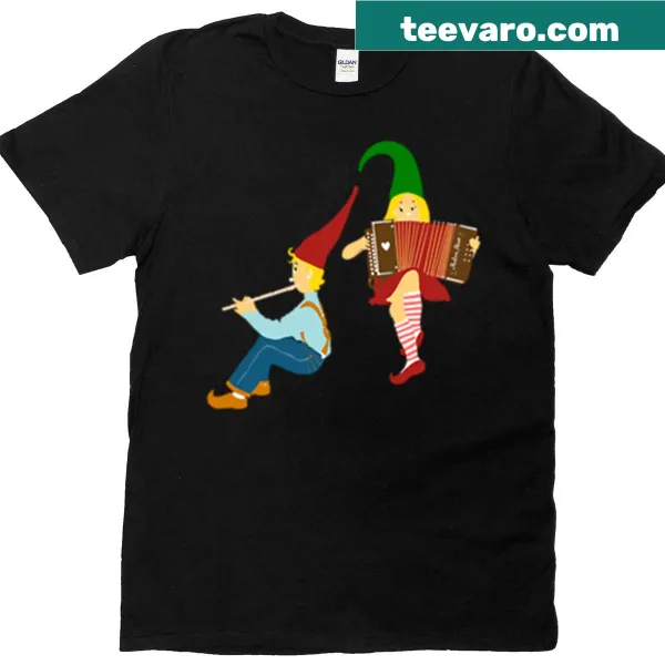 Minimalist silhouette design on a T-shirt