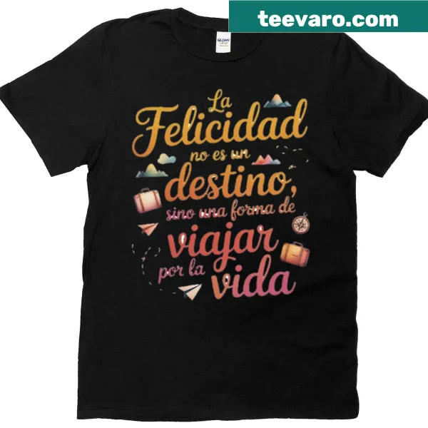 T-shirt featuring humorous motivational phrases