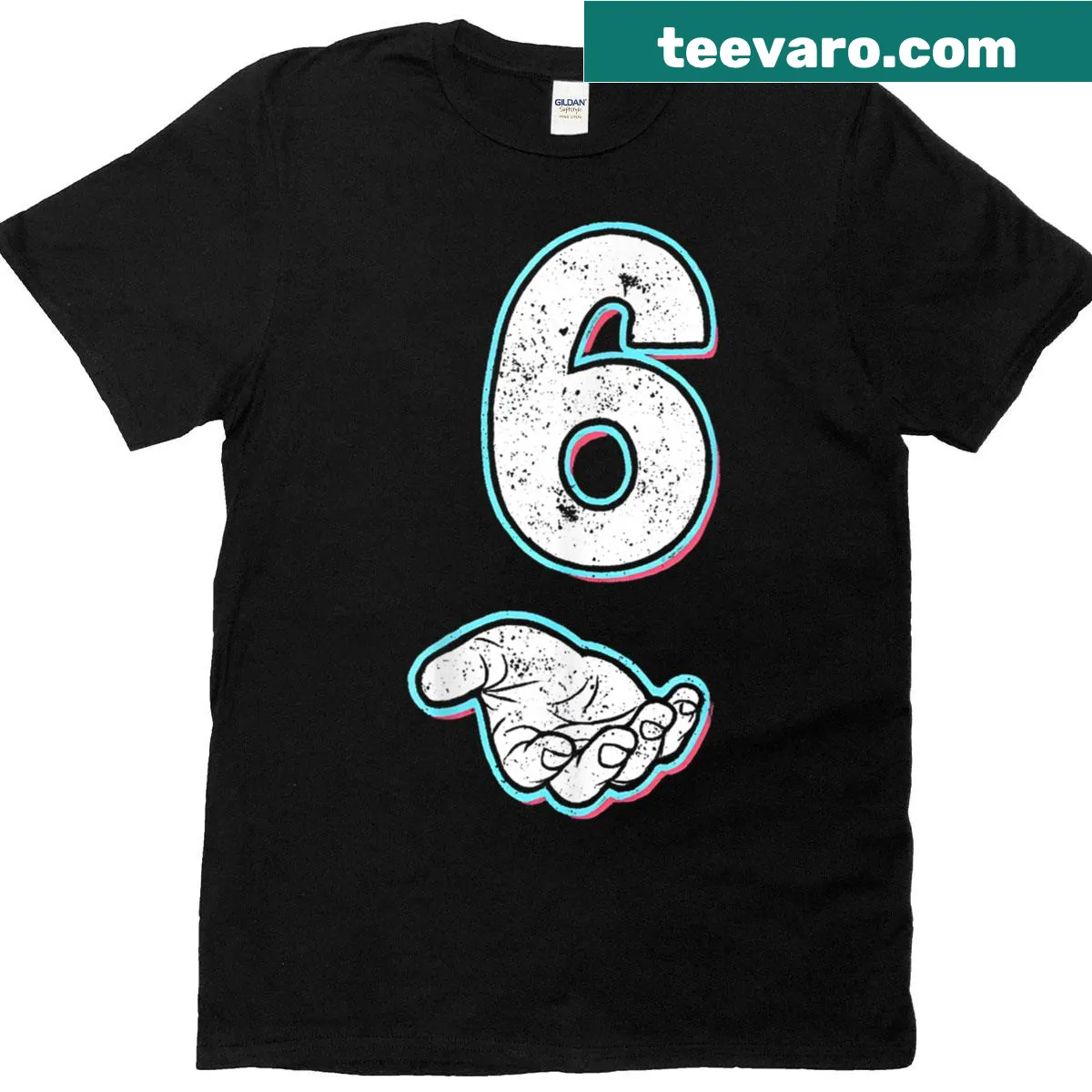 Humorous Halloween costume tee featuring numbers 6 and 67 — on a men's t-shirt