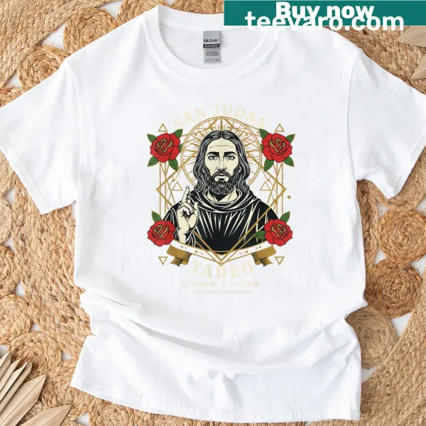Emblem t-shirt honoring Saint Jude Thaddeus