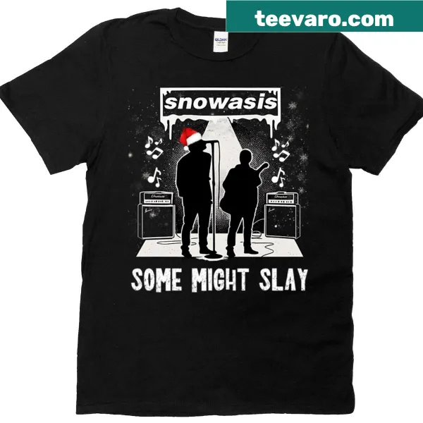 Funny parody text t-shirt for Snowasis fans