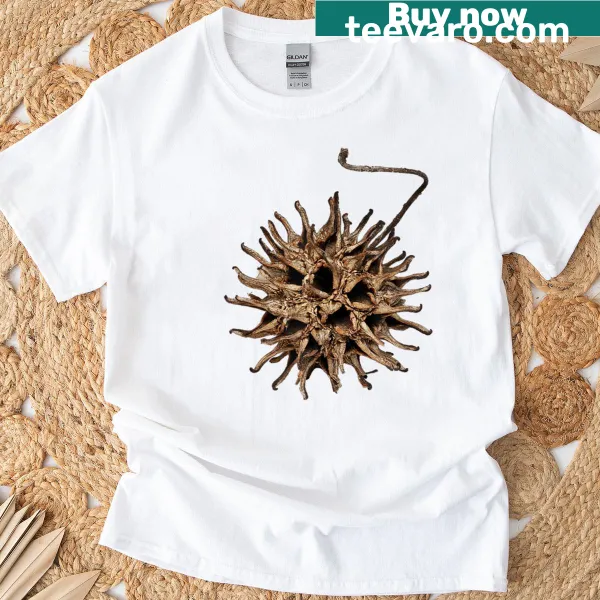 Whimsical graphic of a gum ball on T-shirt