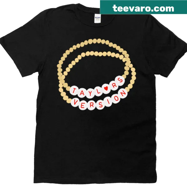Friendship bracelet-themed T-shirt inspired by Taylor Swift