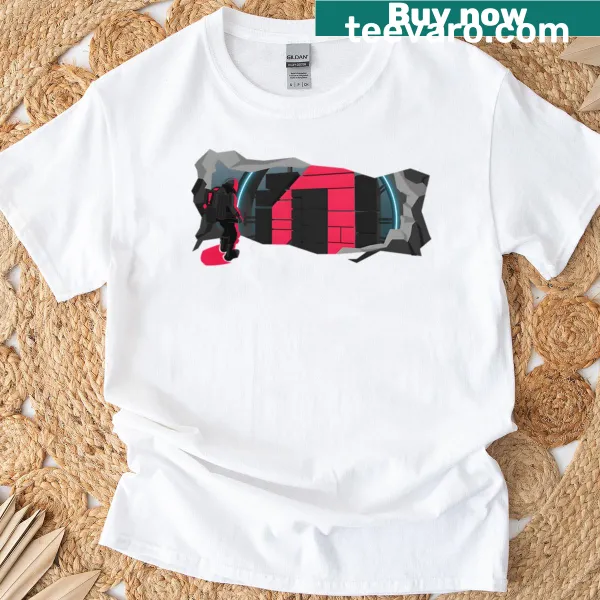 Artistic illustration t-shirt inspired by 'The Alters - Act 2' music themes