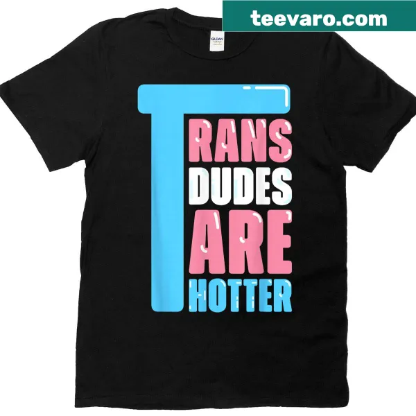 Text-based T-shirt celebrating trans men with bold typography