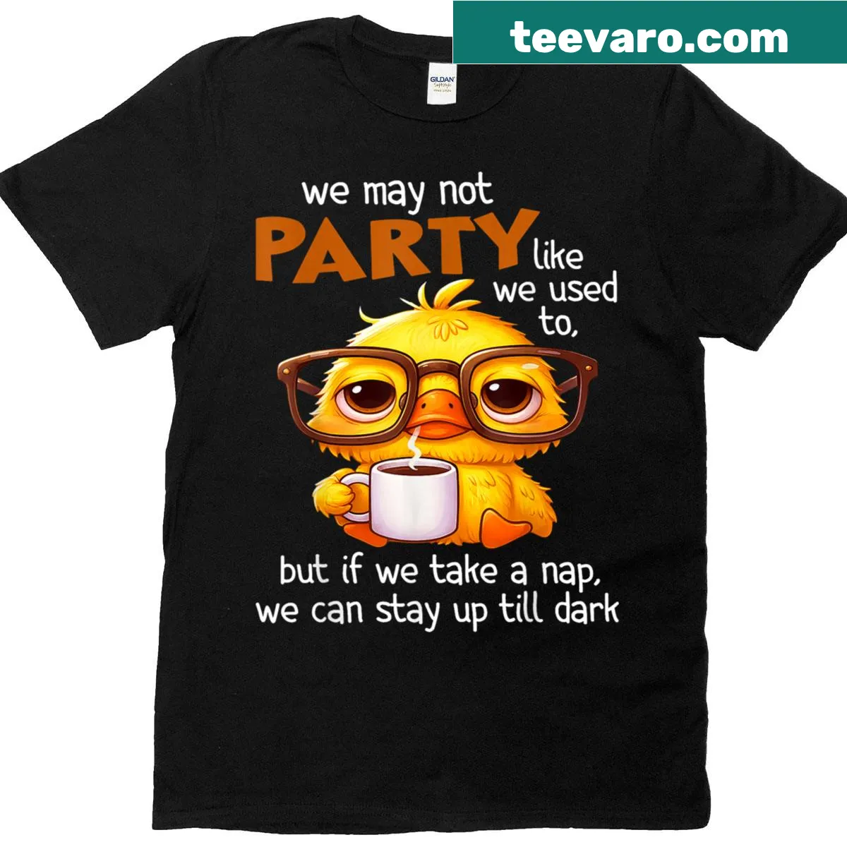 Funny t-shirt with humorous nap quote — on a men's t-shirt