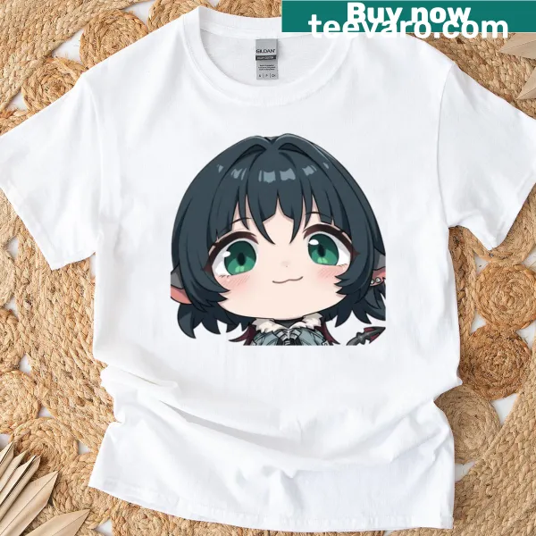 Chibi Jane Doe T-shirt inspired by Zenless Zone Zero game