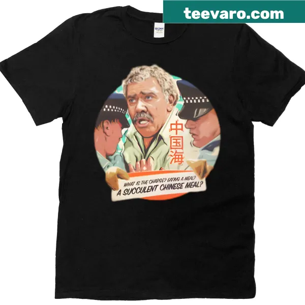 T-shirt featuring humorous food-themed text