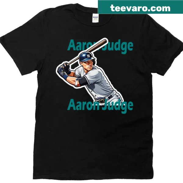 Graphic T-shirt featuring Aaron Judge's name and number