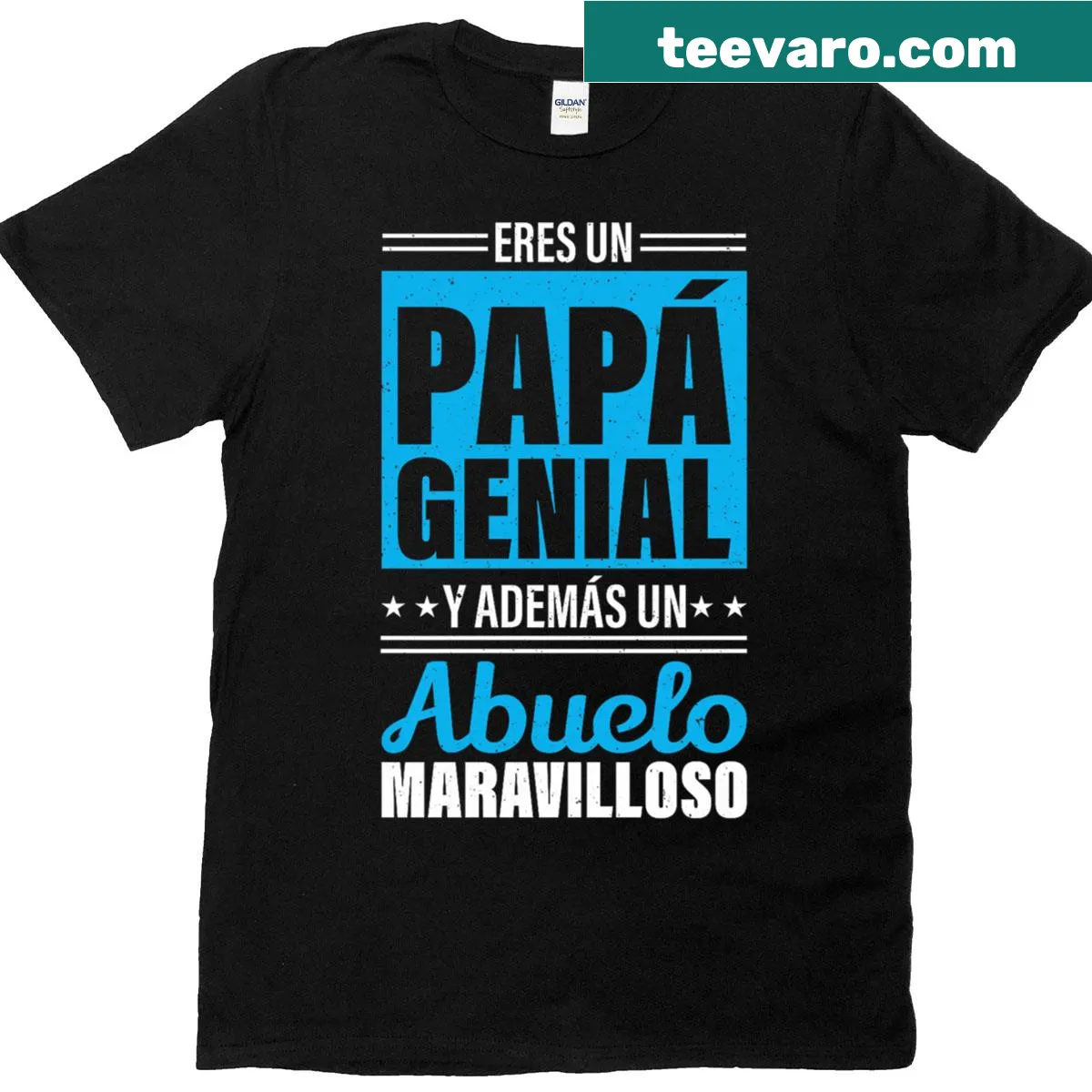 Sentimental 'Mejor Pap Del Mundo' t-shirt for dads and grandpas — on a men's t-shirt