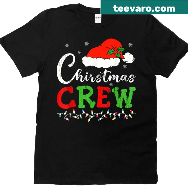 Matching family Christmas T-shirts for men, women, and kids