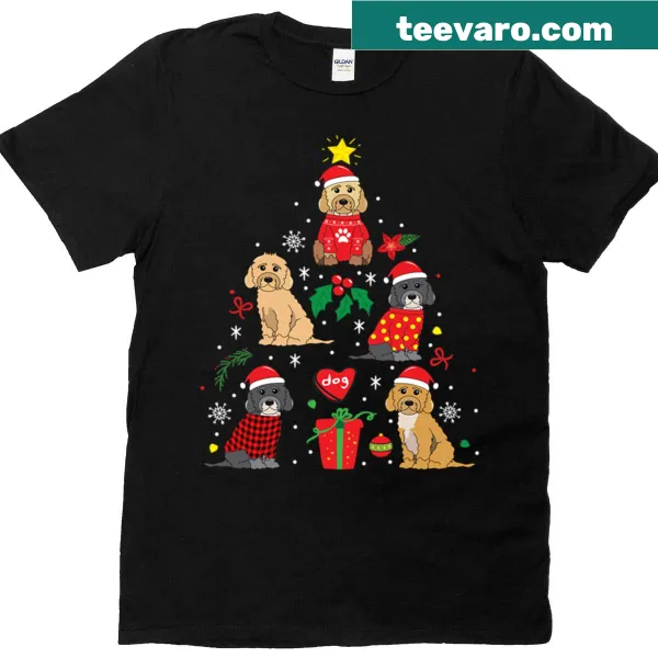 Cockapoo ornament Christmas T-shirt design