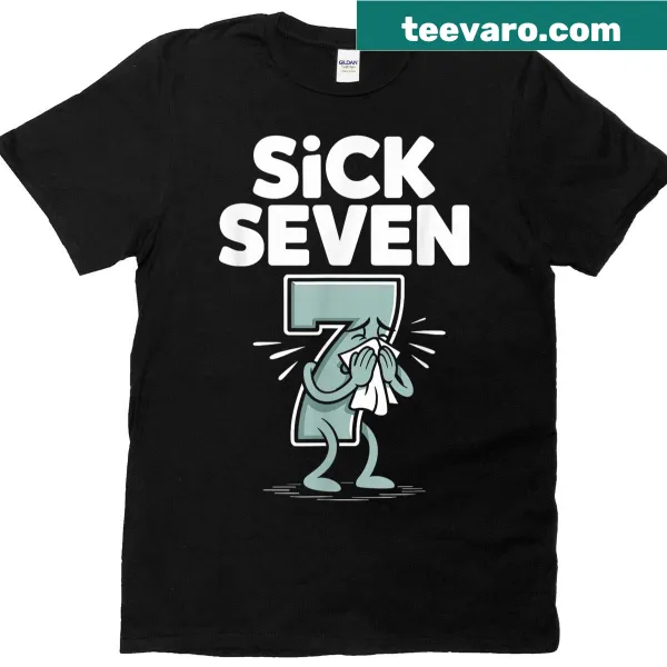 Funny Halloween T-shirt featuring a 'Sick Seven 67' graphic.