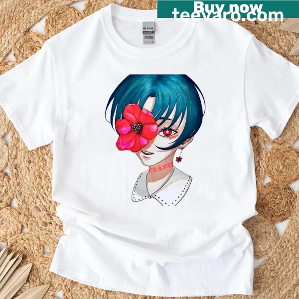 Creative t-shirt for seamstresses with a stitching graphic