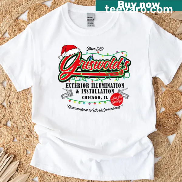 Christmas Vacation '89 T-shirt featuring Griswold family design