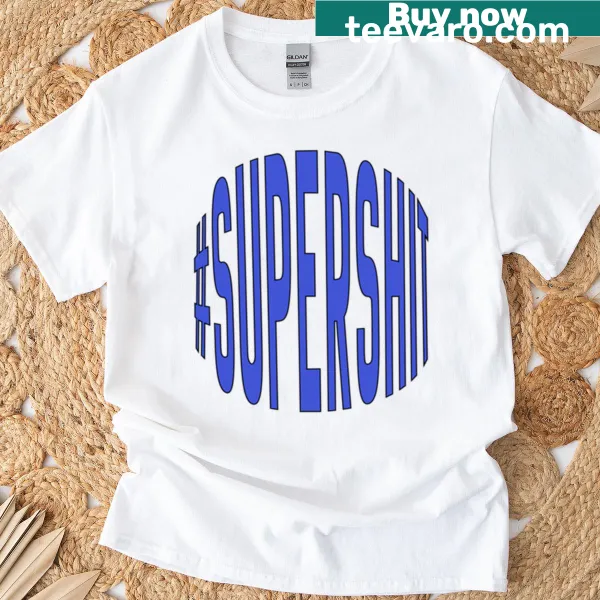 Edgy T-shirt featuring humorous text about hashtags