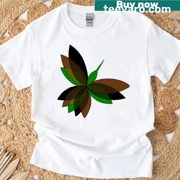 Nature-inspired hummingbird camouflage t-shirt