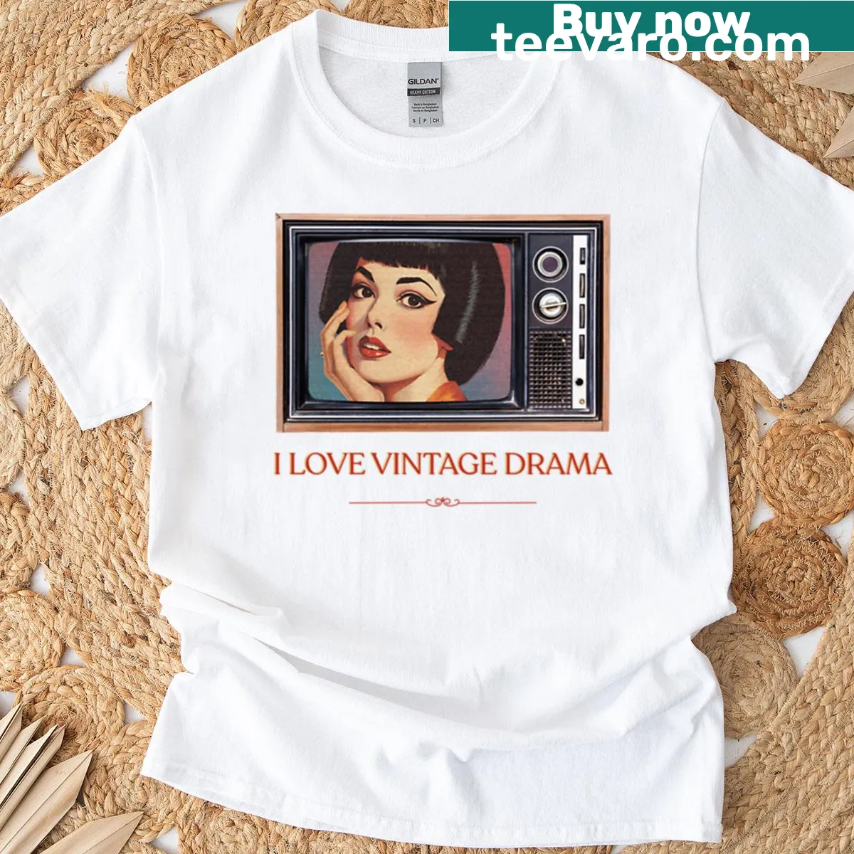 Nostalgic T-shirt celebrating vintage Japanese drama series — on a men's t-shirt