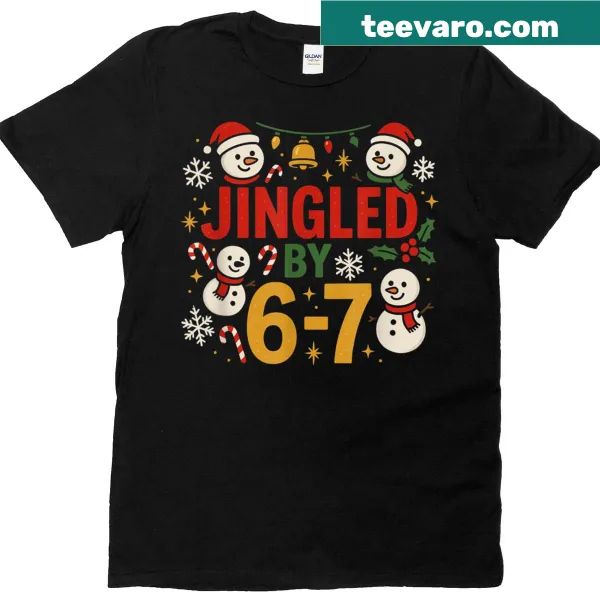 Funny kids Christmas t-shirt with slang text