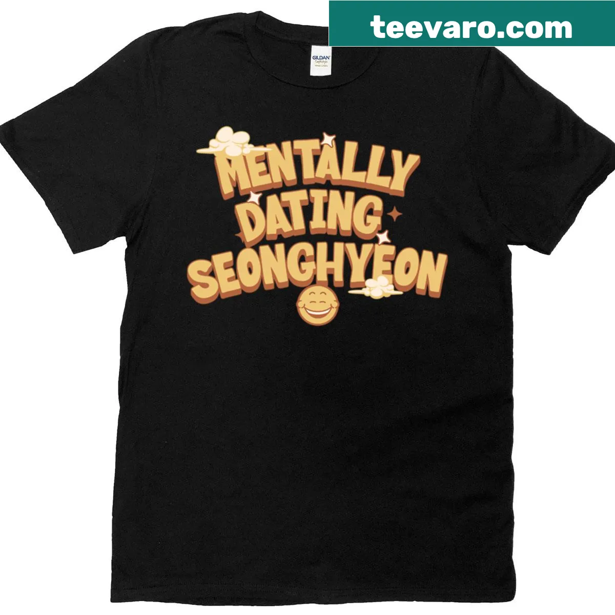 Mentally dating Seonghyeon Cortis graphic on a T-shirt — on a men's t-shirt