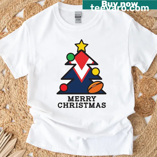 Merry Christmas Sydney T-shirt with festive graphics