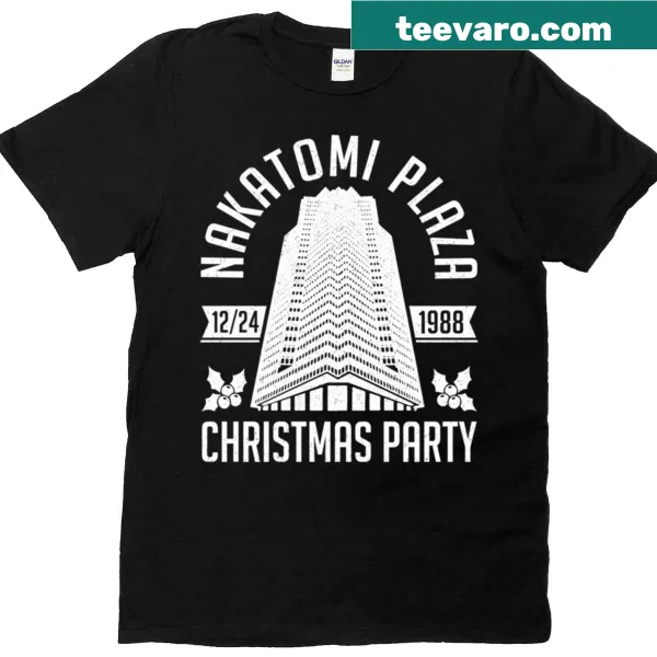 Oversized T-shirt celebrating Nakatomi Christmas Party