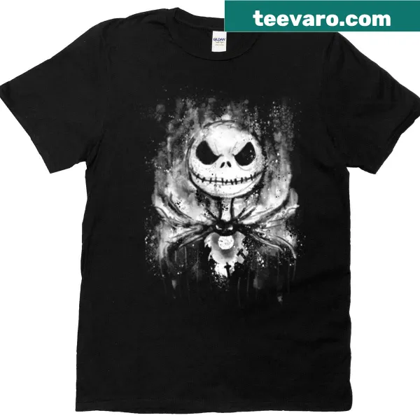 Illustrative t-shirt featuring Splatter Jack character with a fun splatter effect